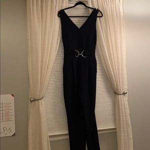 Navy jumpsuit